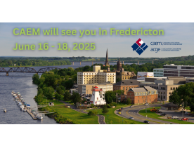 CAEM Conference Announcement